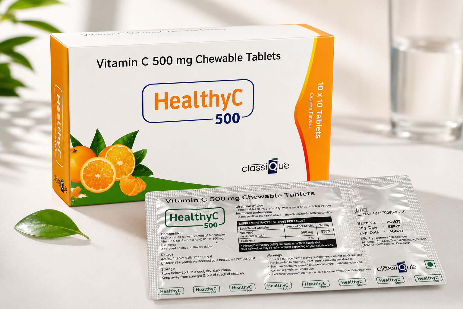 HealthyC Vitamin C & Zinc Chewable